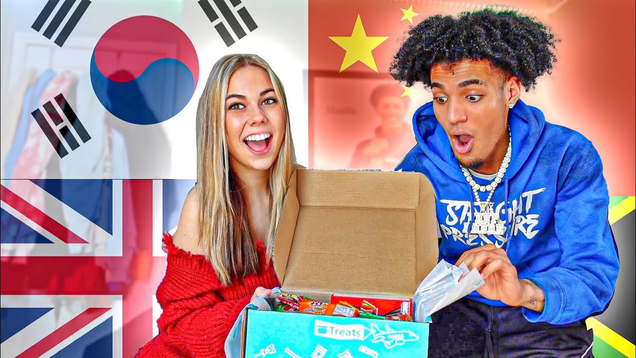 Trying International Snacks WITH MY GF!