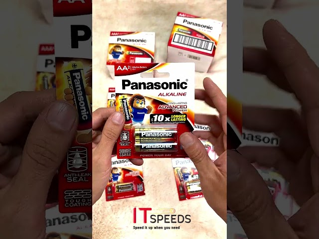 Pin AA, AAA, Alkaline Panasonic chính hãng