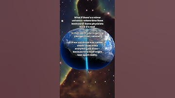 The Mirror Universe: Where Time Runs Backward!