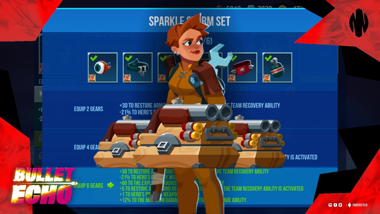 This personal gears set is OP! (BULLET ECHO) - YouTube