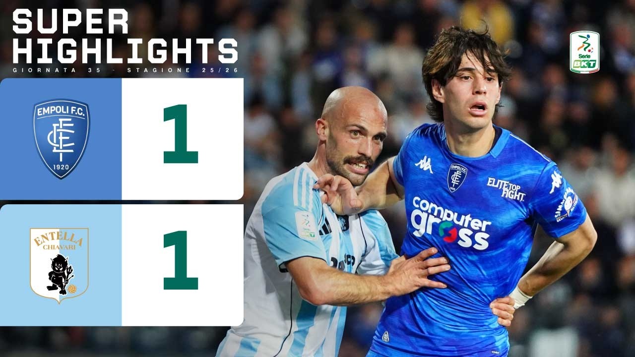 Empoli 1–0 Virtus Entella full highlights
