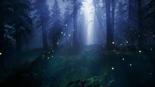 Firefly Forest | Study, Focus, Sleep, Meditate, Sensory, Screensaver screenshot 1