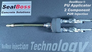 2 Component Applicator Polyurethane Injection PU PUR Heavy Duty SealBoss