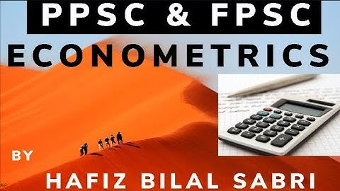#Economics #Econometrics 3/5. #Regression #PPSC #FPSC