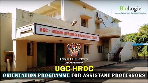 Orientation Program for Assistant Professors | Andhra University | Vizag | BioLogic Official