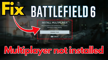 Battlefield 6 multiplayer niet geïnstalleerd fout oplossen