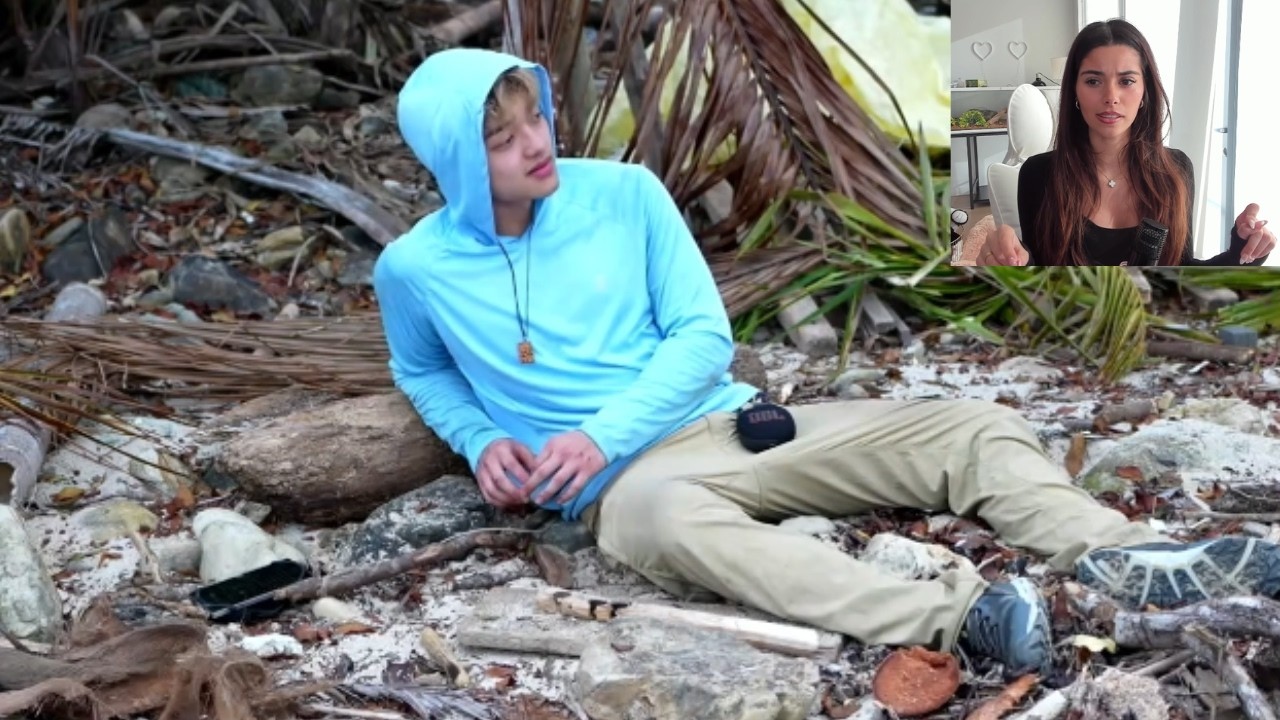 Darla Claire Reacts To Jason Stranded On An Island..