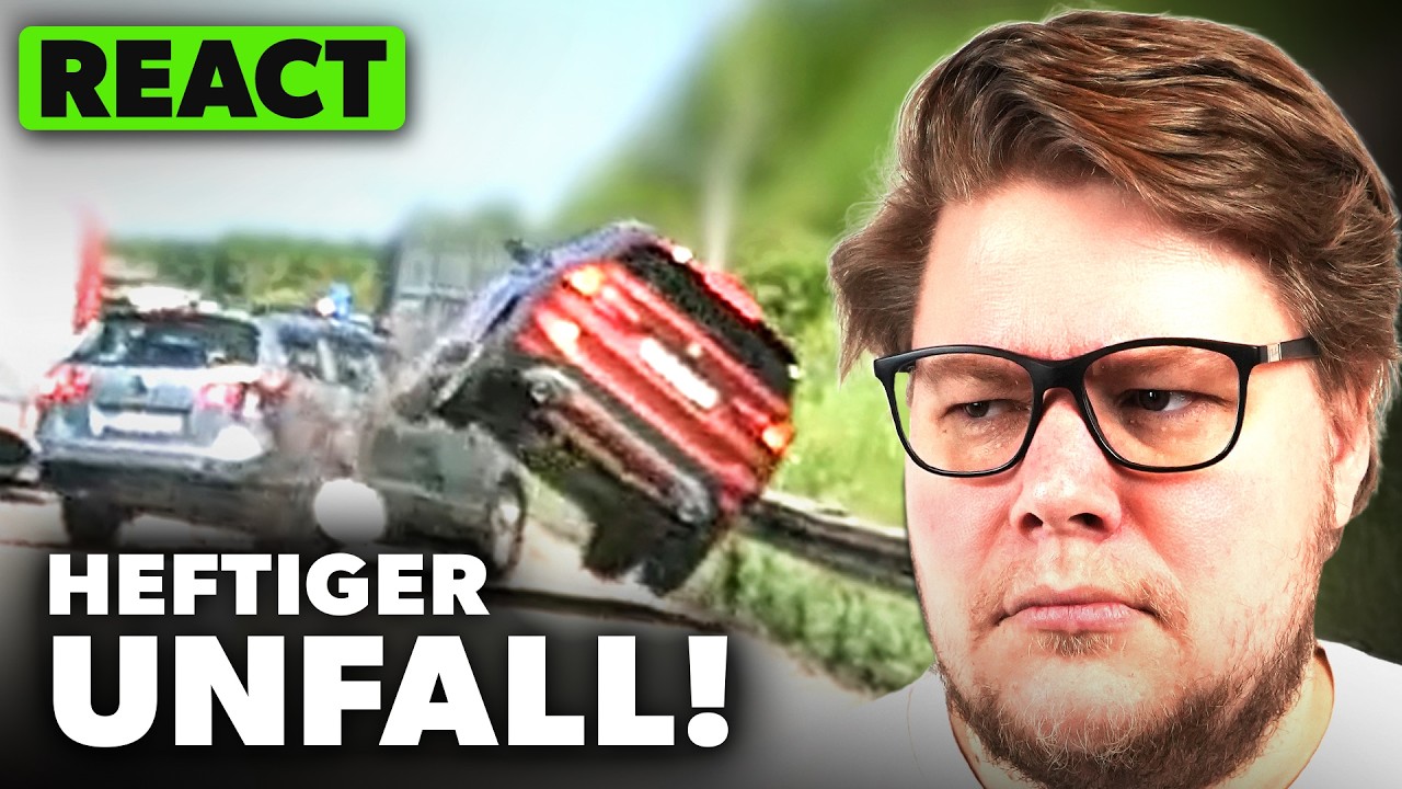 React: Massen-Karambolage auf Autobahn und Unfall auf Standstreifen