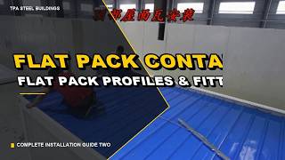 Prefab Modular Building Top Roof Tile Laying & Waterproof Sealing Operation