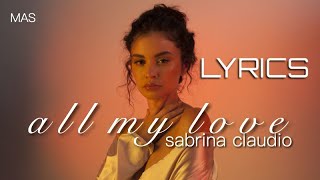 Download lagu all my love - sabrina claudio [lyrics] ft. wale
