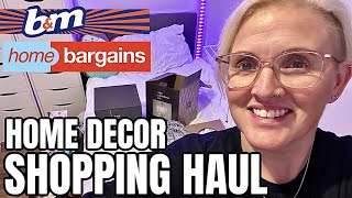 B&M | HOME BARGAINS | HOME DECOR SHOPPING HAUL | The Sullivan Family