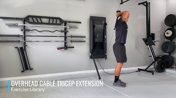 Overhead Cable Tricep Extension