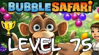 Bubble safari level 75