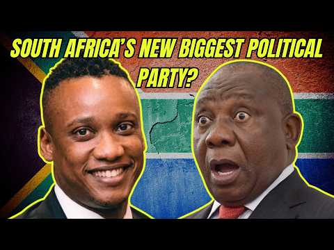One man may have shaken up South Africa's election outcome! Young people are flocking to him.