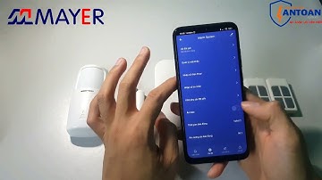 HƯỚNG DẪN SỬ DỤNG BỘ BÁO TRỘM MAYER-M261-WIFI SIM