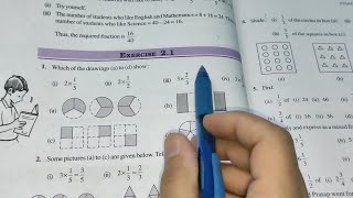 Fraction and Decimals Ex-2.1 Chapter- 2 || Class 7th Maths New Book 2023 || New Edition 2023 screenshot 2