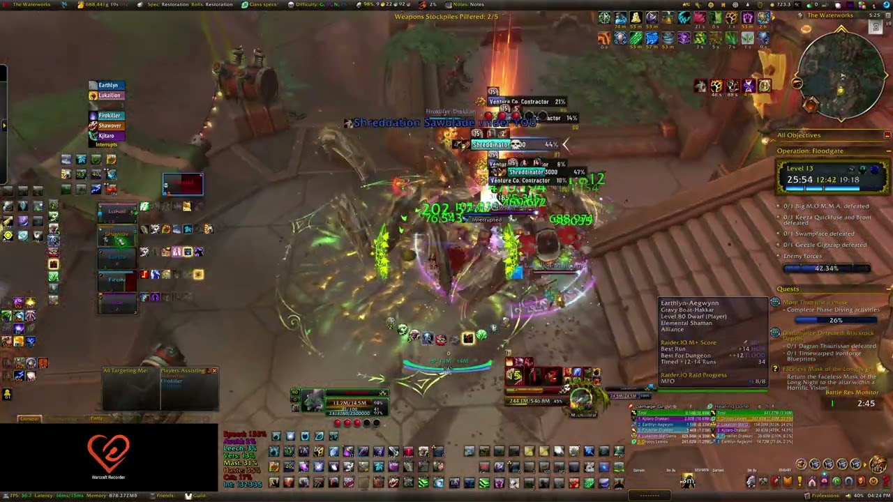 13 Operation Floodgate Resto Druid Wildstalker