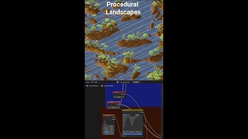 Procedural Map Generator in Blender #shorts