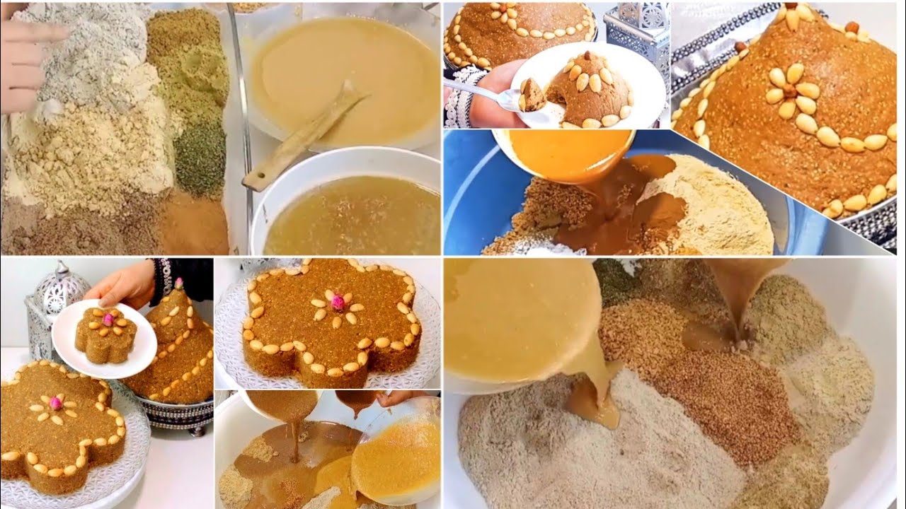 هانا سهلتها عليك هاد رمضان 2انواع سفوف بدون دقيق أبيض أو زبدة ولا سكرحضريه فنهارو قتصادي بكميةوفيرة