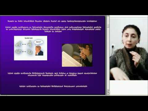 მეხსიერების სხვადასხვა სახეები და მათი უჯრედული და მოლეკულური მექანიზმები, ლექცია6, ნაწილი1, ეკ