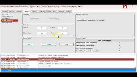 GramDominator   Download Photos using HashTag