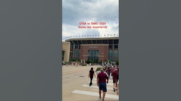 UTSA vs Texas A&M University game day. #shorts #aggiefootball #ncaafootball #tamufootball #college