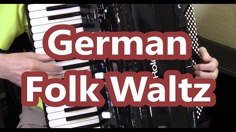 Roland 4x Accordion,  German Folk Song,  Dale Mathis Accordion