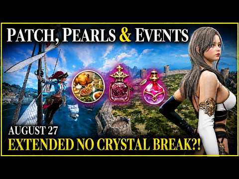 Patchnotes, Pink "QUEEN" Fomo Title, Ocean Update, NO Crystal Break & Pearlshop Update | BDO Events