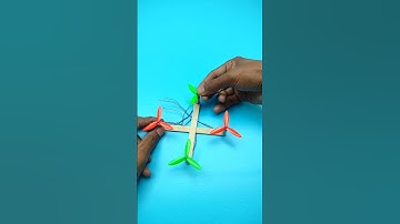 How to make diy mini drone without controller #diy