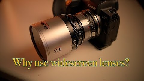 Why use widescreen lenses? #waweddings #anamorphiclens @jdispodcast #wedding
