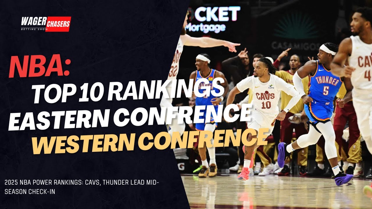 🚨 NBA Power Rankings 2025 Who’s the 1 Team in the East & West