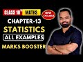 Examples Statistics class 10 | class 10 Statistics examples solution | NCERT EXAMPLES Statistics 