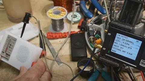 #758 AM/FM Radio Alignment with TinySA