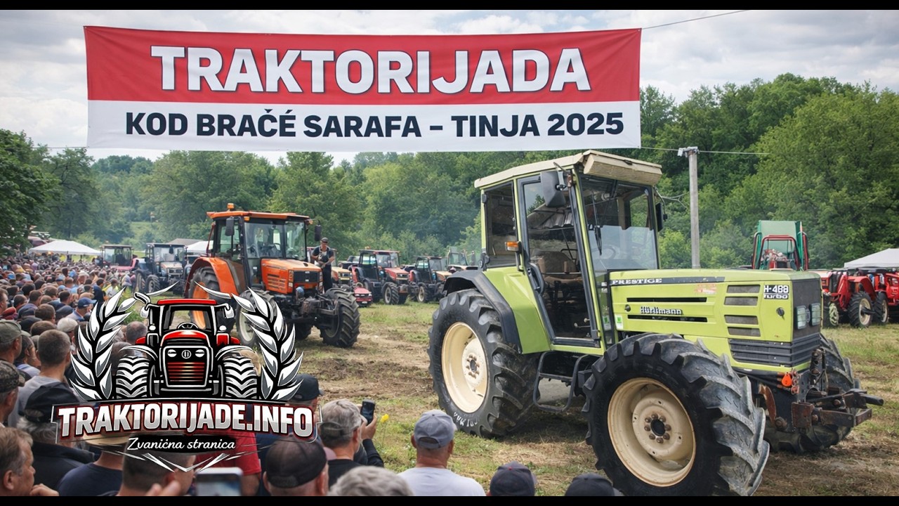 TRAKTORIJADA KOD ŠARAFA 2025 - KATEGORIJA 90/110