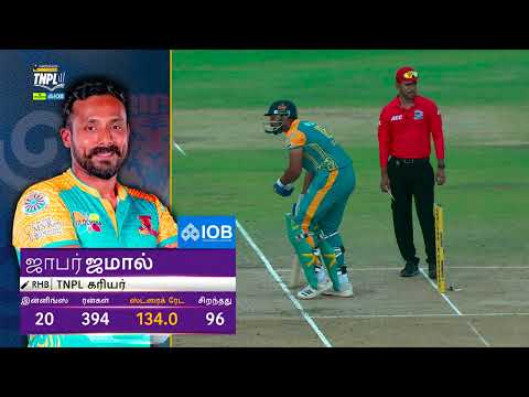 Match 12 Highlights: iDream Tiruppur Tamizhans vs Trichy Grand Cholas