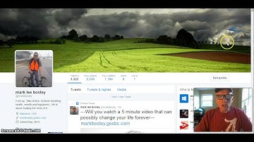 Twitter Training 2016 with Mark Bosley