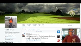 Twitter Training 2016 with Mark Bosley