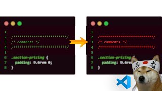 How to Change Color of Comments in Visual Studio CODE
