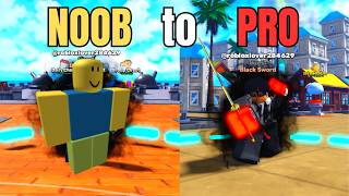 I Spent 100+ Hours Going From NOOB to PRO in *NEW* Roblox World Fighters!