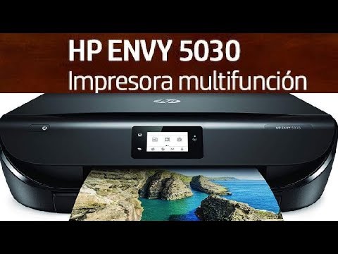 HP Envy 5030 – Impresora Multifunción Inalámbrica, Calidad y fácil  configuración - YouTube