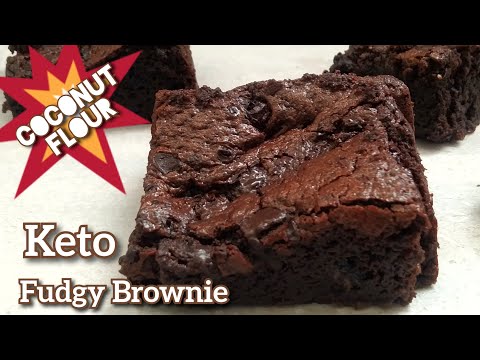 The BEST Fudgy KETO BROWNIE Recipe  Gluten Free Sugar Free