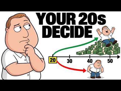 Video thumbnail: Your Life If You Spend Your 20s Building Wealth vs  Spending It