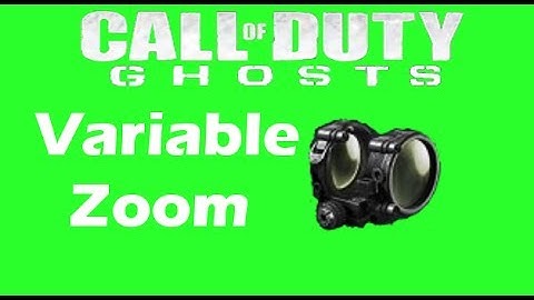 Call of Duty Ghosts In-Depth Attachment Guide Ep. 9: Variable Zoom Sight