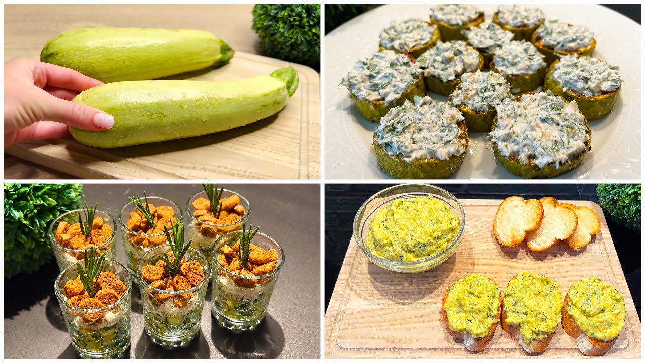 Рецепты блюд из цуккини для летних вечеринок и пикников