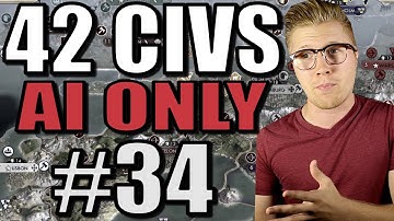 Civ 5 Gameplay: Brave New World Let’s Play - AI Only [ALL CIVS MOD] Part 34