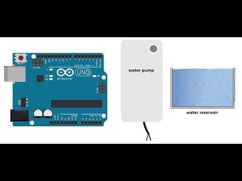 Control a water pump by Arduino - YouTube