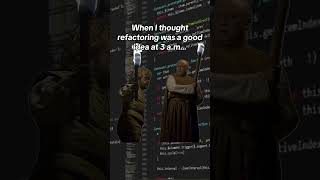 Ended up creating more problems 🤣 #code #refactoring #programming #shorts #devs #teamextension