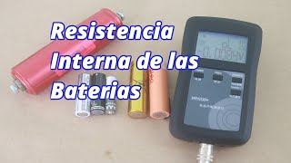 Resistencia Interna de las Baterias @eppp