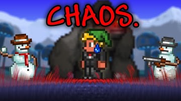 A Completely Normal Terraria Video | 10 Schizophrenics vs. Terraria