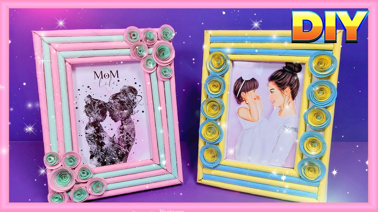 هدية عيد الأم من الورق وكرتونه قديمه  فكره تحفه ❤